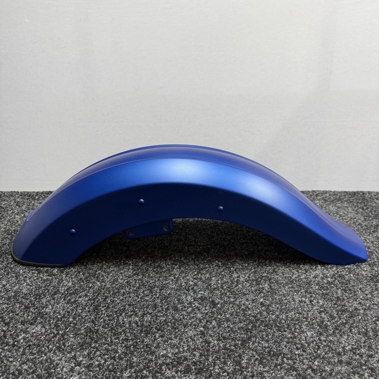 Indian Scout front fender / mudguard in Matt Blue Fire